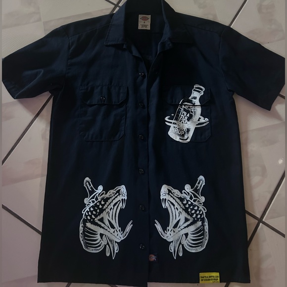 That’s An Awful Lotta Cough Syrup X Young thug Dickes Work shirt